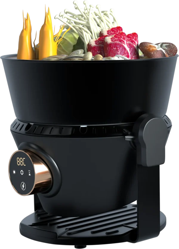 Revolve 3-in-1 Air Fryer · Grill · Hot Pot - Image 3